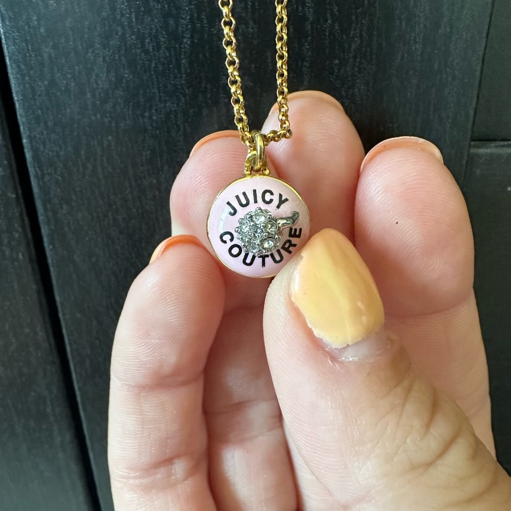 Juicy Couture Cupcake Locket Necklace 20”
